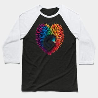 Echidna Valentine Day Baseball T-Shirt